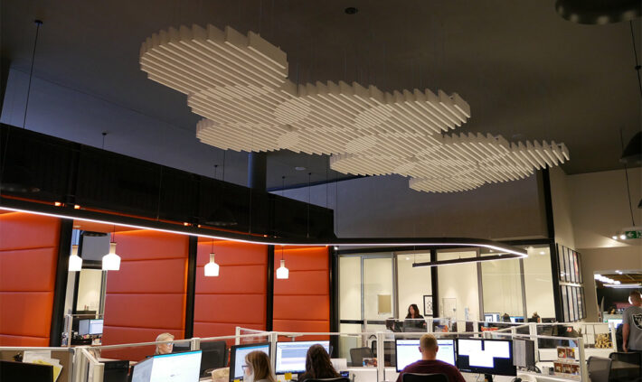 Photo of OWA ceiling clouds product available at Himmel