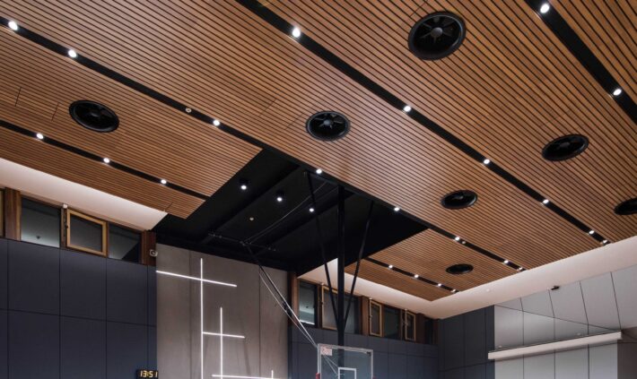 Feature photo of Martini acoustic insulation sports hall