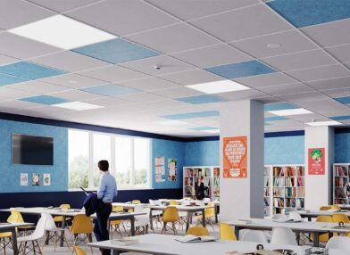 Photo of Martini dECO Ceiling Tiles suspended ceiling system available from Himmel