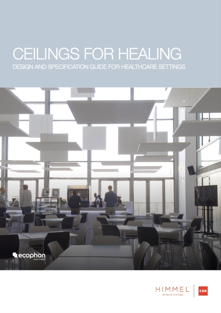 Ceilings for healthcare whitepaper Himmel Product Guide 2024