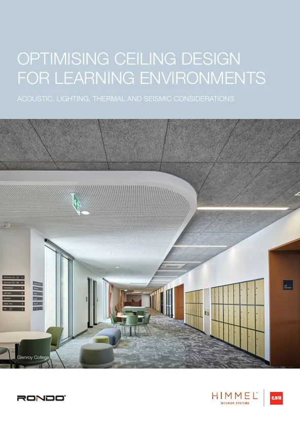 Optimising Ceiling Design For Learning Environments