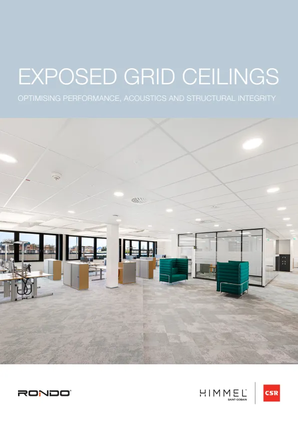 Exposed Grid Ceilings