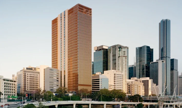 205 North Quay Commercial Exterior Skyline with Brisbane River